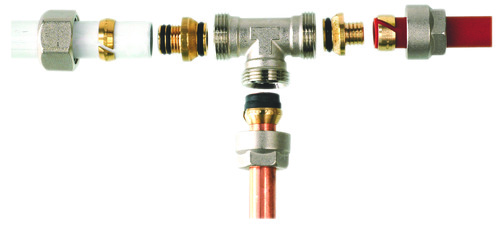Raccord droit 3/4 EK  - F15/21